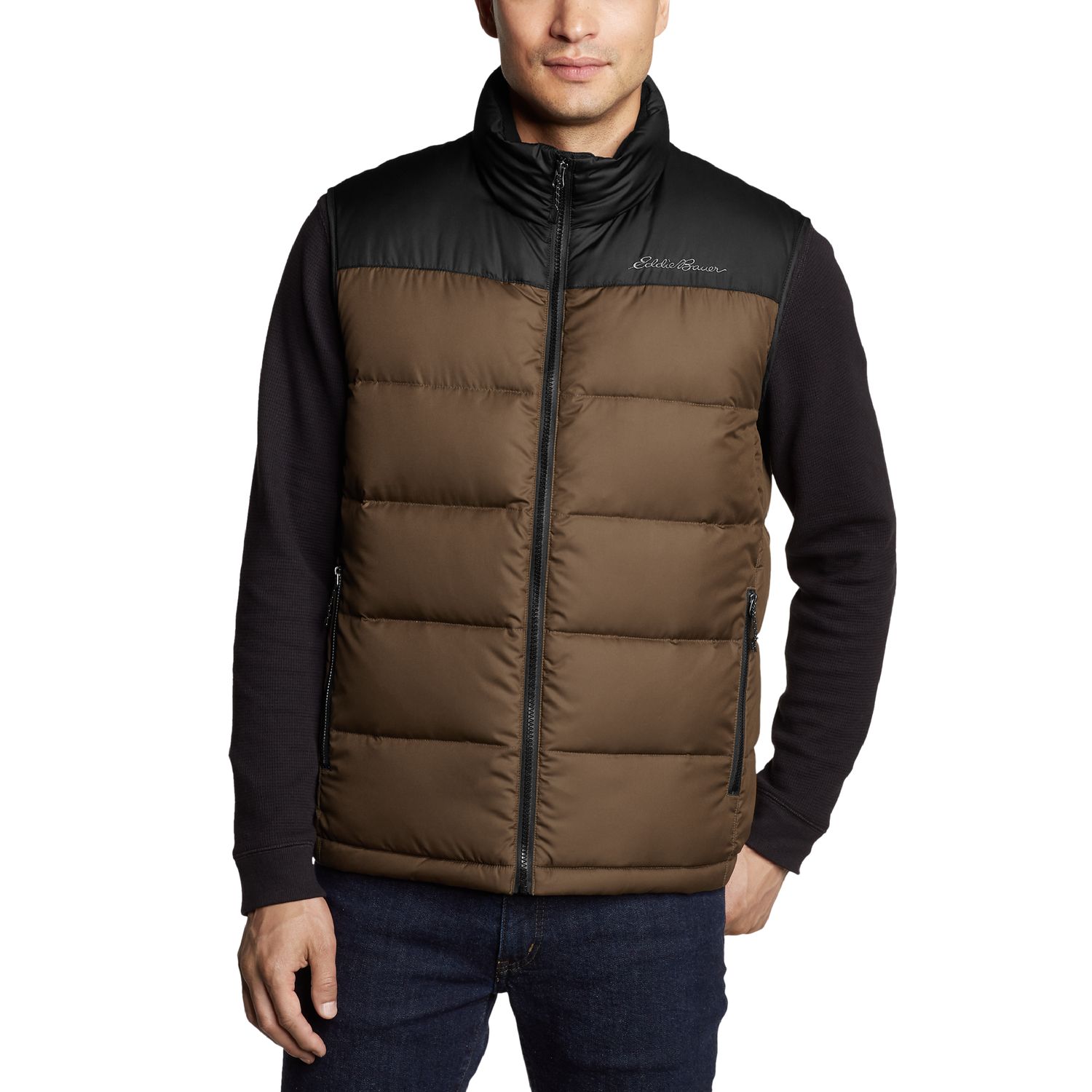 kohls mens quilted vest