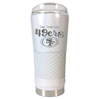 San Francisco 49ers 24 oz Opal Finish Vacuum Insulated NFL Draft Tumbler