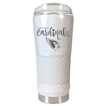 Arizona Cardinals 24 oz Opal Finish Vacuum Insulated NFL Draft Tumbler