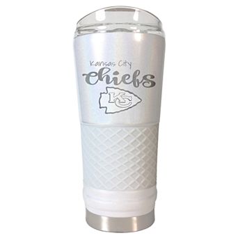 Kansas City Chiefs 24 oz Opal Finish Vacuum Insulated NFL Draft Tumbler