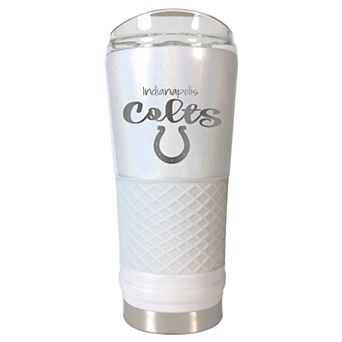 Indianapolis Colts 24 oz Opal Finish Vacuum Insulated NFL Draft Tumbler