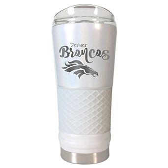 Denver Broncos 24 oz Opal Finish Vacuum Insulated NFL Draft Tumbler