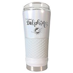 : Rico Industries NFL Football Miami Dolphins 24oz Personalized  Tumbler W/Hinged Lid - Team Colored Travel Tumbler - Keeps Drinks Cold or  Hot : Sports & Outdoors