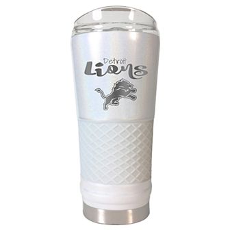 Detroit Lions 24 oz Opal Finish Vacuum Insulated NFL Draft Tumbler