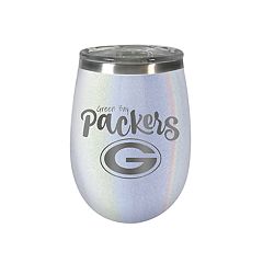 Evergreen Green Bay Packers, Stemless 17oz Wine & Beer 16 oz Gift Set