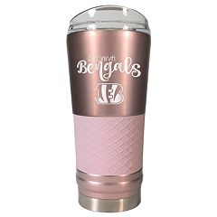 Cincinnati Bengals Simple Straight Skinny Glitter Tumbler - Cruel Ball