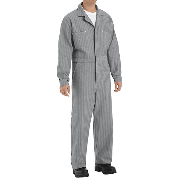 Men's Red Kap Button-Front Cotton Coverall