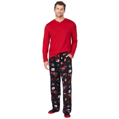 polo cabin fleece pants