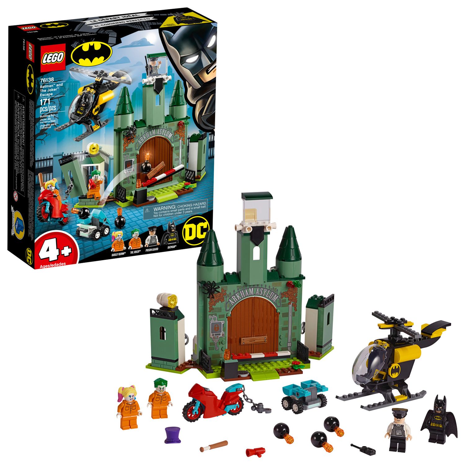 batman and joker playset