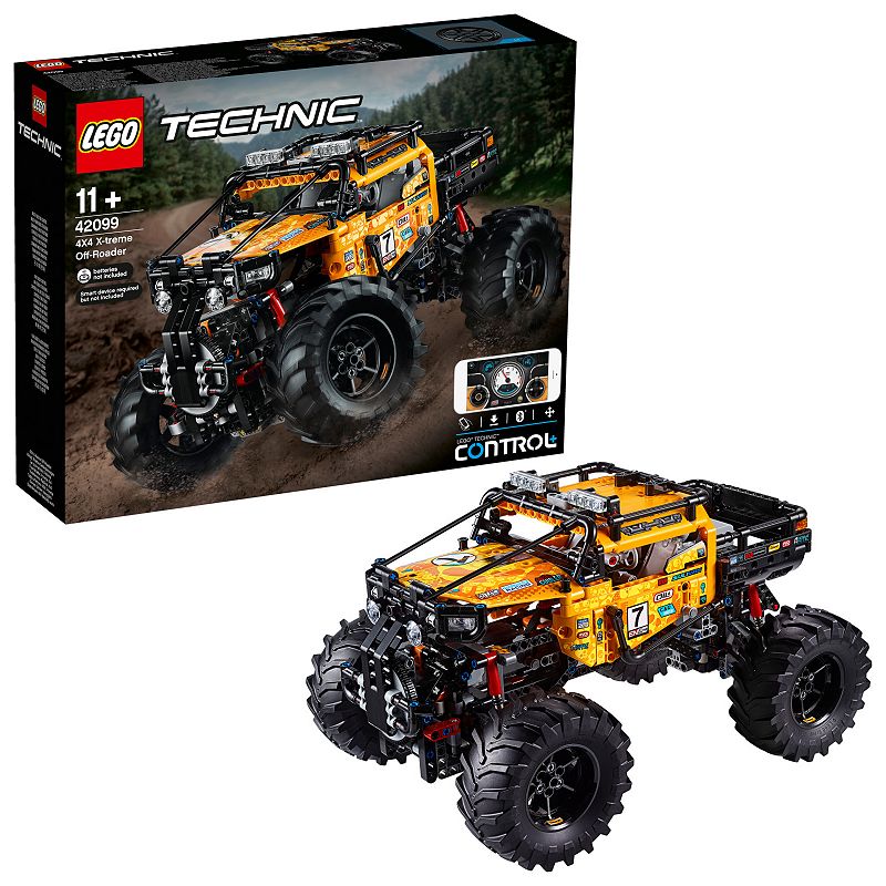 LEGO Technic 4X4 X-treme Off-Roader Toy Truck Building Set STEM Toy with App 42099