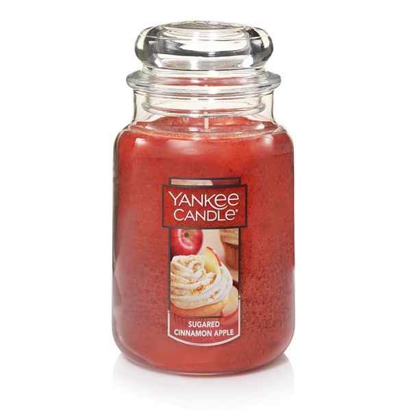 Yankee Candle Sugared Cinnamon Apple 22oz. Large Jar Candle