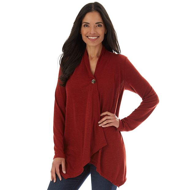 Kohls red clearance cardigan