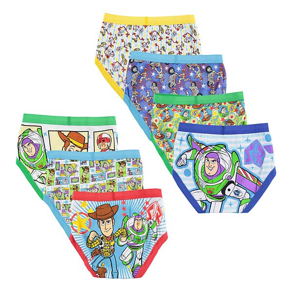 Disney Pixar Girl's Toy Story 100% Cotton 7-Pack and 10-Pack