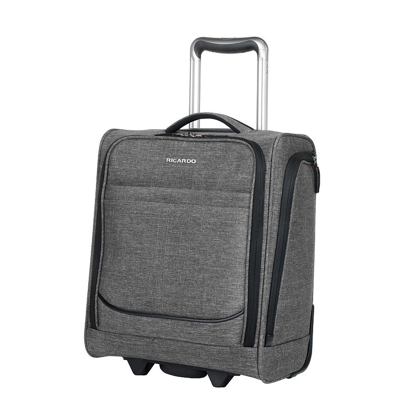 Ricardo Malibu Bay 2.0 Compact Carry-On Luggage, Grey, UNDERSEAT