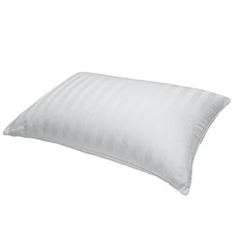 Royal Majesty 350-Thread Count Down Damask Stripe Jumbo Pillow