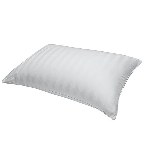 Royal Majesty 350 Thread Count Down Damask Stripe Jumbo Pillow