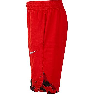 Boys 8-20 Nike Camo-Hem Shorts