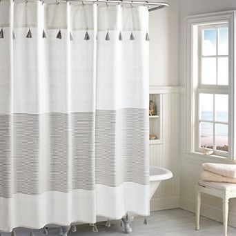 Peri Panama Stripe Shower Curtain