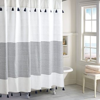 Peri Panama Stripe Shower Curtain