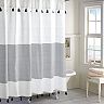 Peri Panama Stripe Shower Curtain