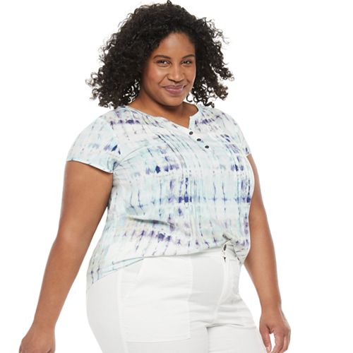 Plus Size SONOMA Goods for Life® Pintuck Tee
