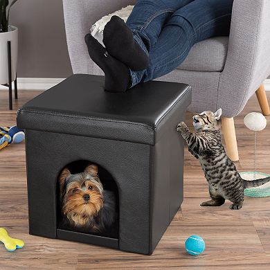 PetMaker Collapsible Pet House Ottoman