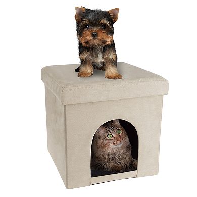 PetMaker Collapsible Pet House Ottoman