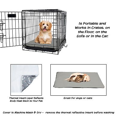 PetMaker Self Warming Pet Crate Pad