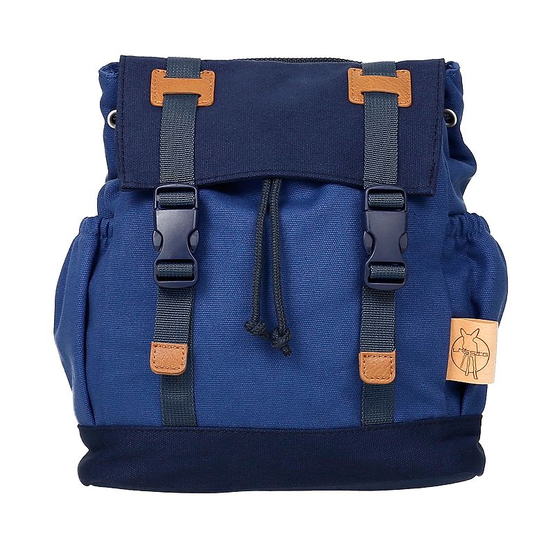 LASSIG Vintage Little One & Me Small Backpack, Blue