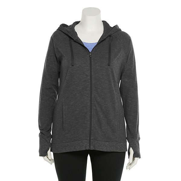 Plus Size Tek Gear® Essential Hooded Jacket