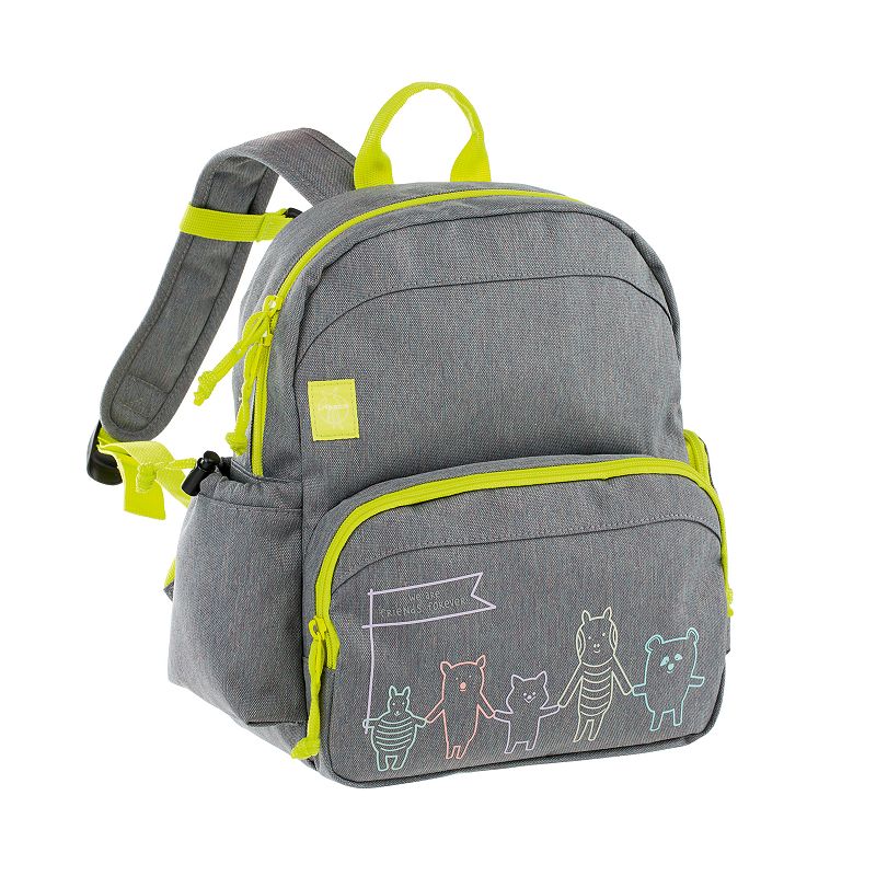 LASSIG About Friends Medium Backpack, Grey