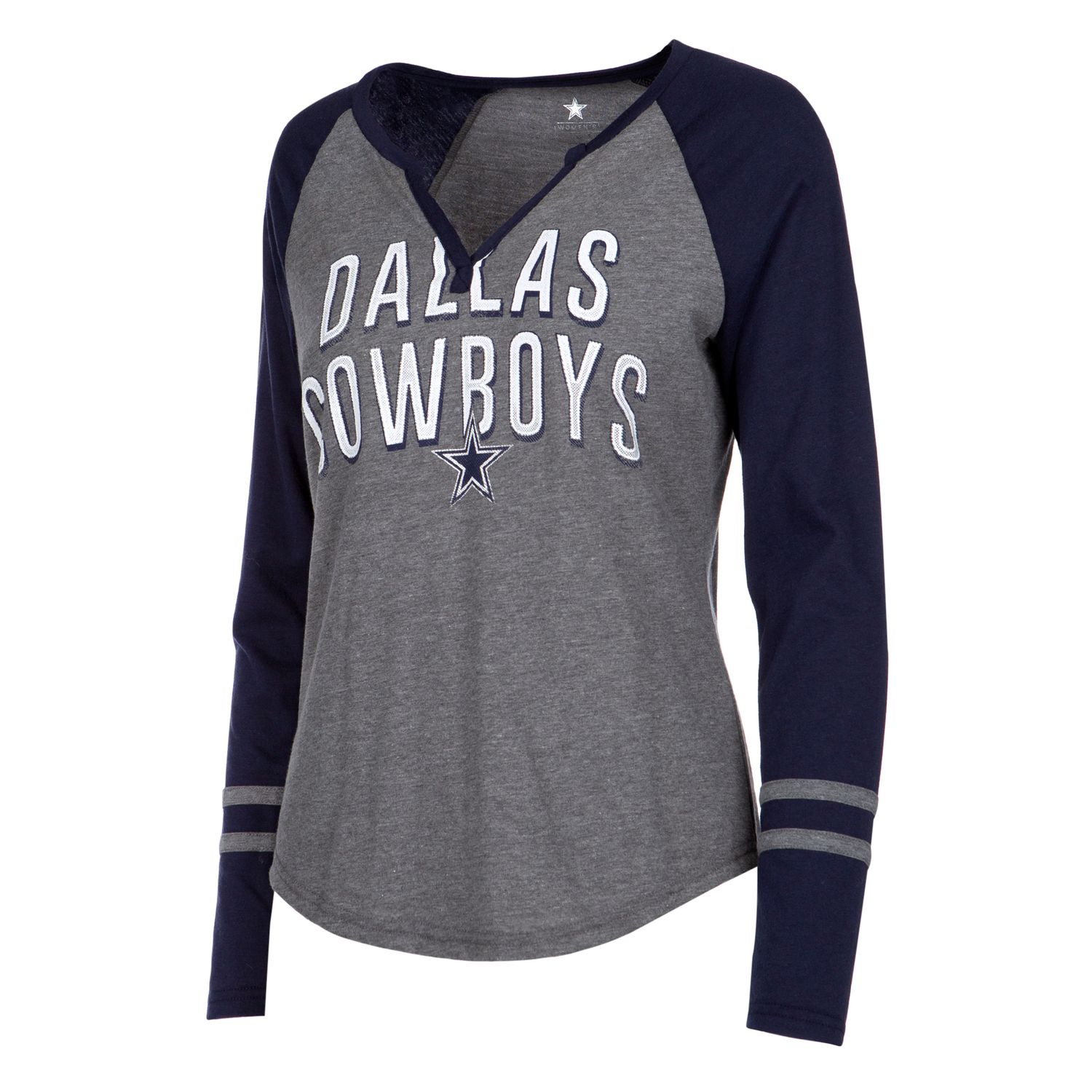 dallas cowboys long sleeve shirt for women