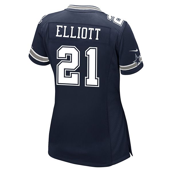 Women's NFL Dallas Cowboys Nike Replica Jersey - Elliott #21