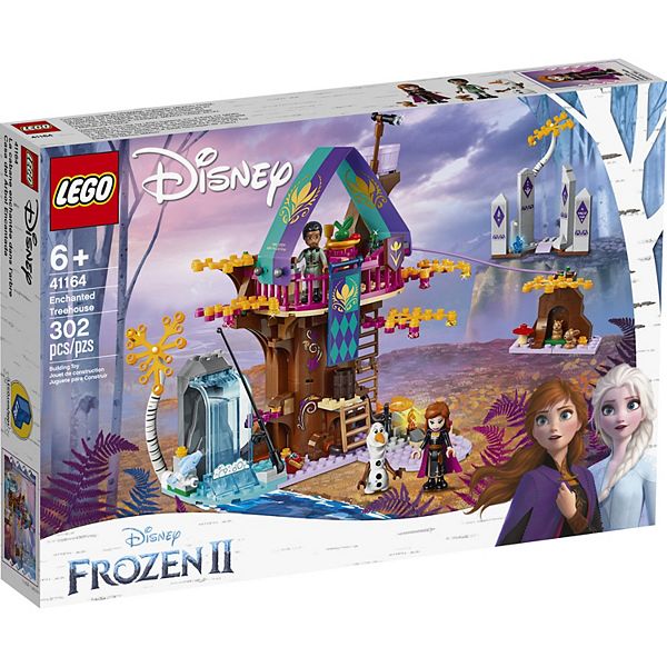frozen lego treehouse