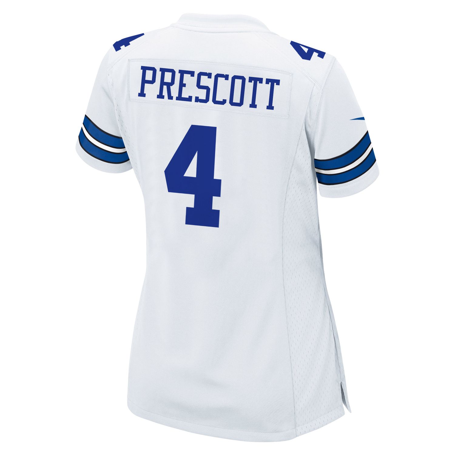 dallas cowboys youth dak prescott nike navy game replica jersey