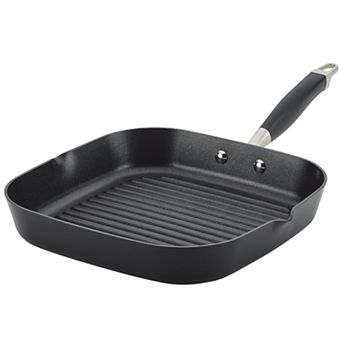 Anolon Advanced Home Hard-Anodized 11 in Deep Square Grill Pan