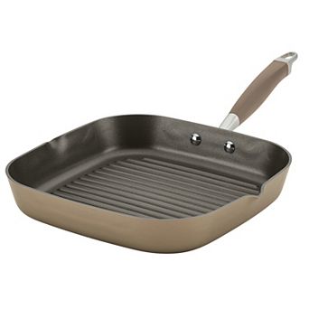 Anolon Advanced Home Hard-Anodized 11 in Deep Square Grill Pan