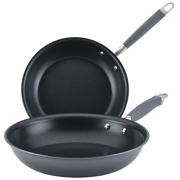 Anolon Advanced Home 10.25" & 12.75" Twin Pack Open Fry Pans Moonstone