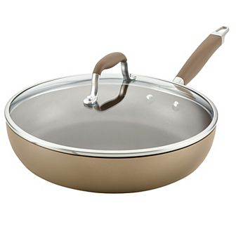 Anolon Advanced Home Hard-Anodized Nonstick 12 in Deep Skillet