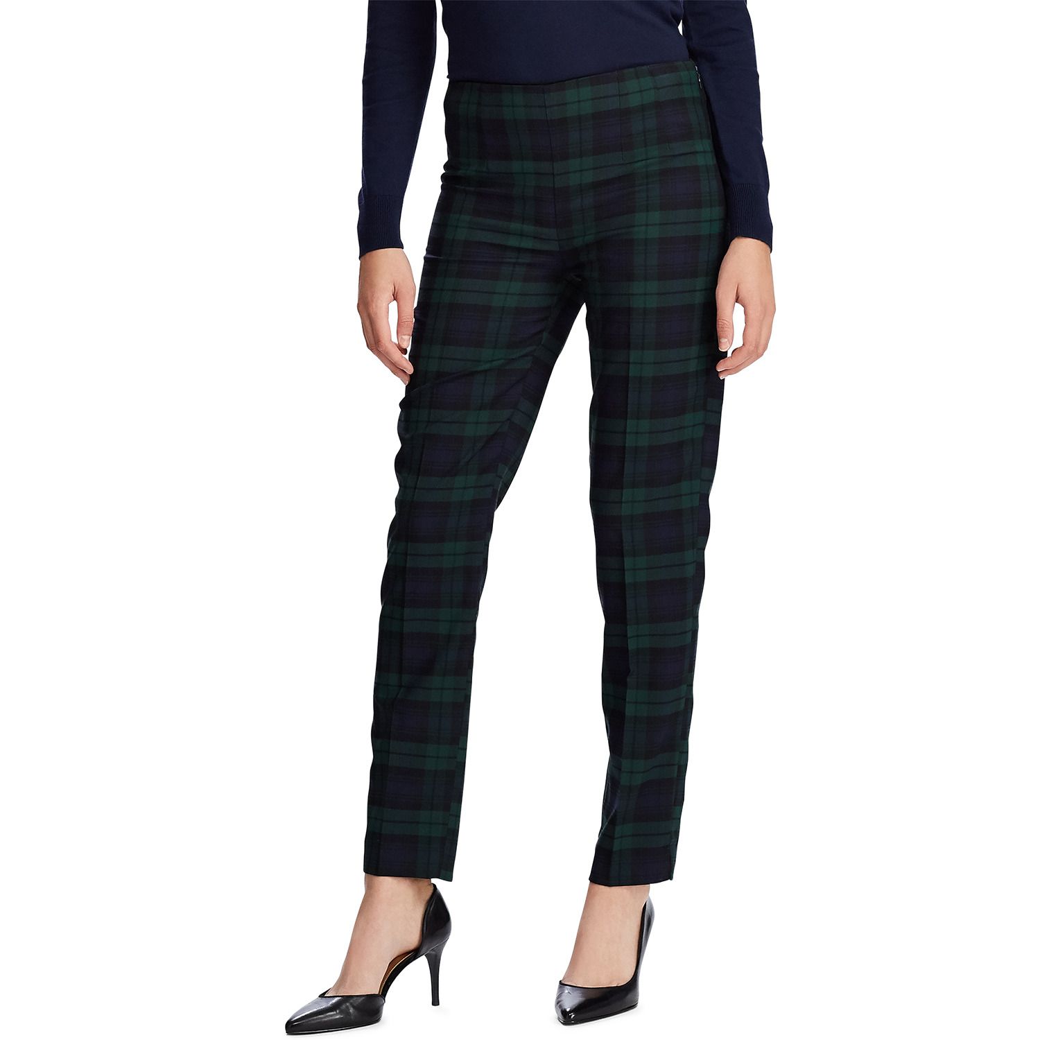 plaid pants women