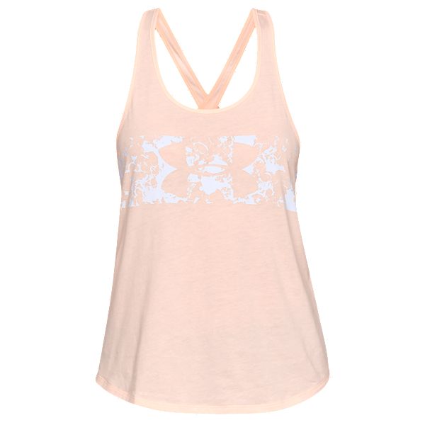 Women's Under Armour Abstract Logo Graphic Crossback Tank