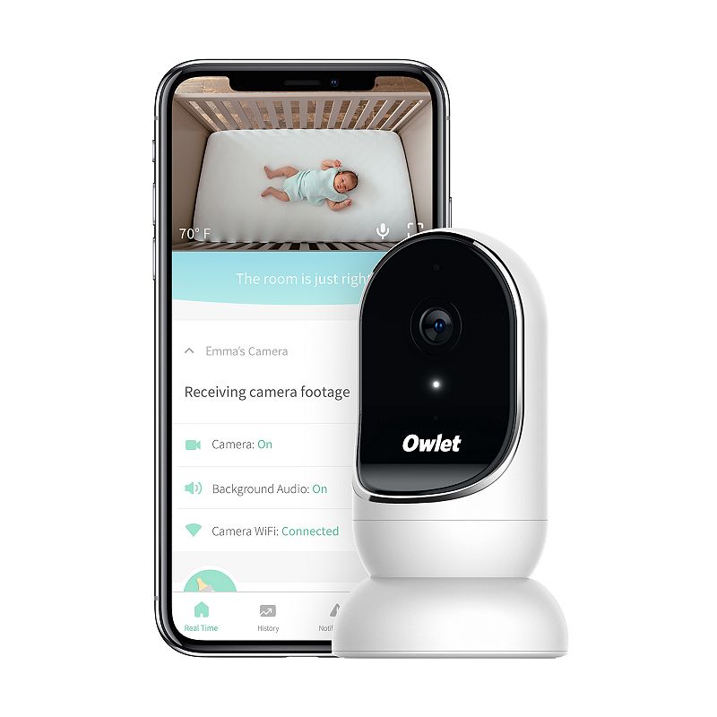 Owlet - Cam Smart Baby Monitor - WHite