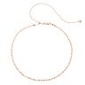 14k Gold Valentino Chain Choker Necklace