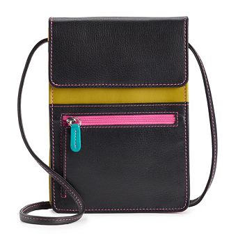 ili Leather Crossbody Organizer