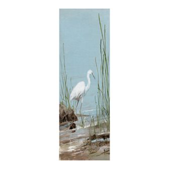 Masterpiece "White Shorebird I" by Sally Swatland Wall Art