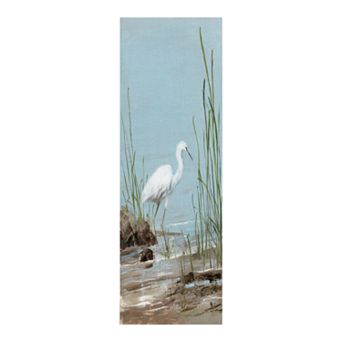 Masterpiece "White Shorebird I" by Sally Swatland Wall Art
