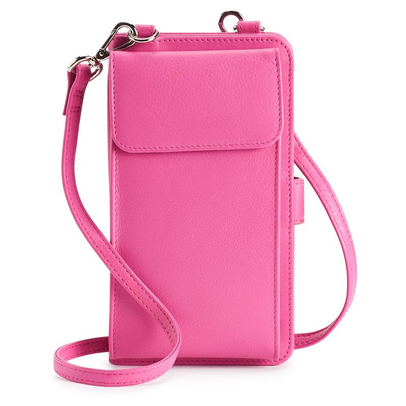 ili Smartphone Crossbody Organizer, Pink