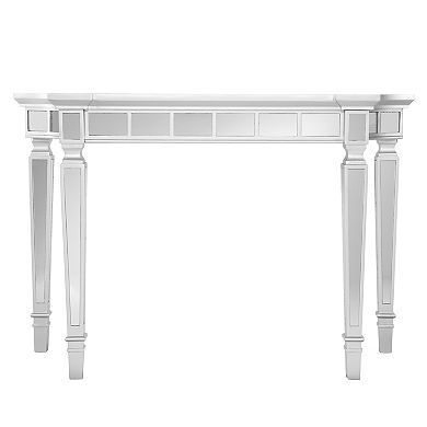 Southern Enterprises Mattori Mirrored Console Table