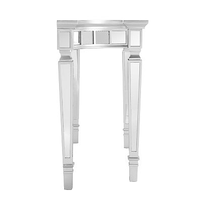 Southern Enterprises Mattori Mirrored Console Table