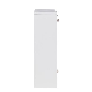 Southern Enterprises Axem Wall-Mount Folding Laptop Desk